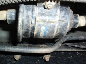 if a fuel filter appears old and neglected, it’s probably due for replacement.