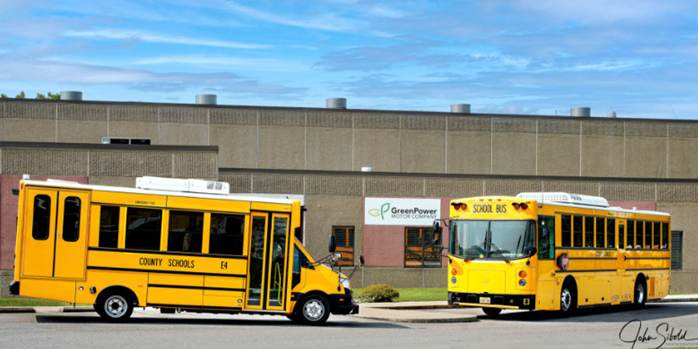 GreenPower electric school bus