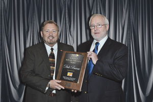 From left to right, Rusty Bishop and Dick Beirne.