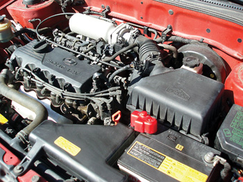 many 2012 vehicles, like this hyundai, are now equipped with direct fuel injection systems. 