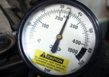 fuel pressure gauges are used to test conventional fuel pumps. pulse-modulated and direct fuel injection systems require scan tool diagnostics. 