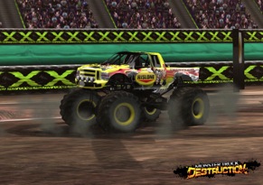 The Rislone Defender as it appears in the new Monster Truck Destruction game, which is available for iOS devices.