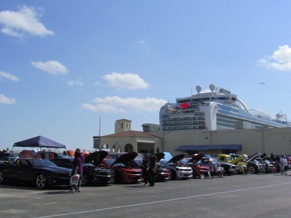 More than 200 vehicles were on display at the FAST Expo Car Show, set against the backdrop of the Ruby Princess Cruiseline, docked at the Port of Ft. Lauderdale. 