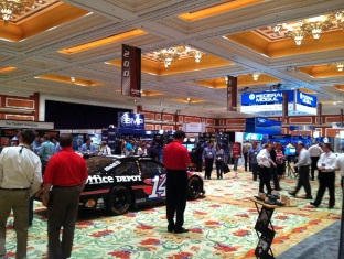 conference attendees had plenty to look at on the 50,000-square-foot show floor.